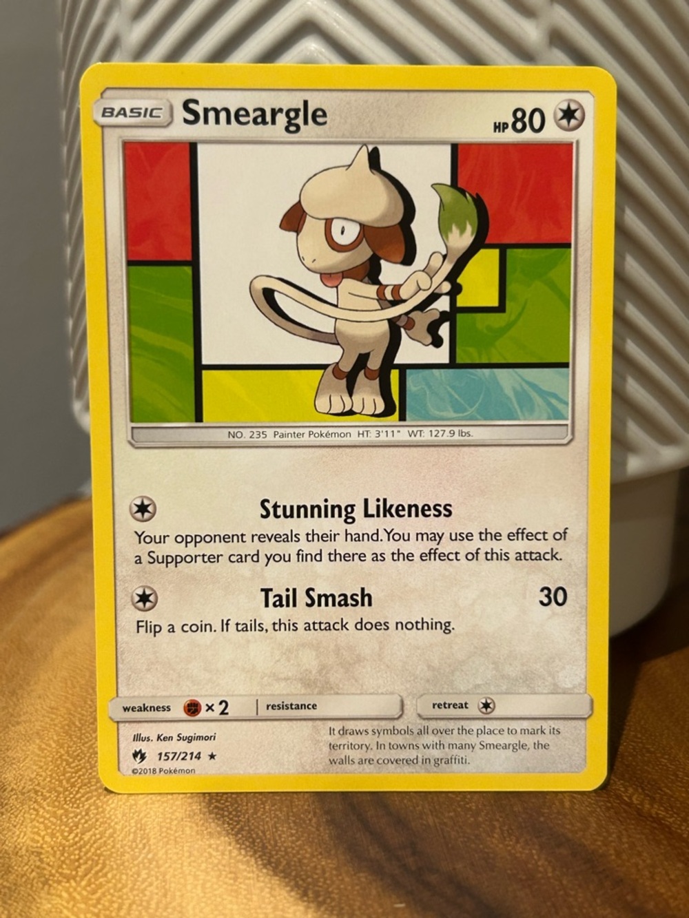 Pokemon Smeargle, 2018, Collectible, Fan Favorite